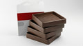 Rubber Furniture Coasters, Round (Set of 8)