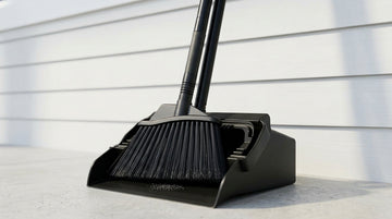 Upright Broom & Dustpan Combo Set