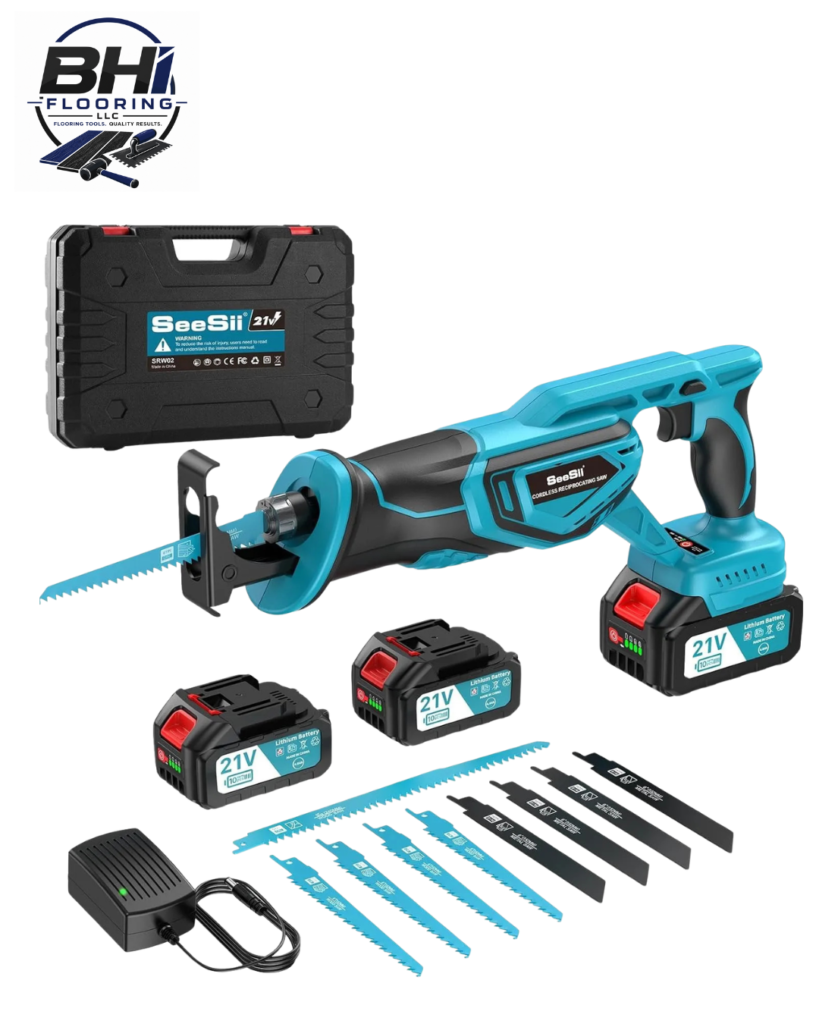 BHI Flooring SEESII Cordless Reciprocating Saw for wood and PVC cutting