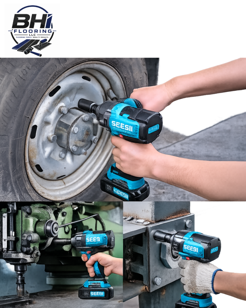 BHI Flooring SEESII 1200Nm cordless impact wrench