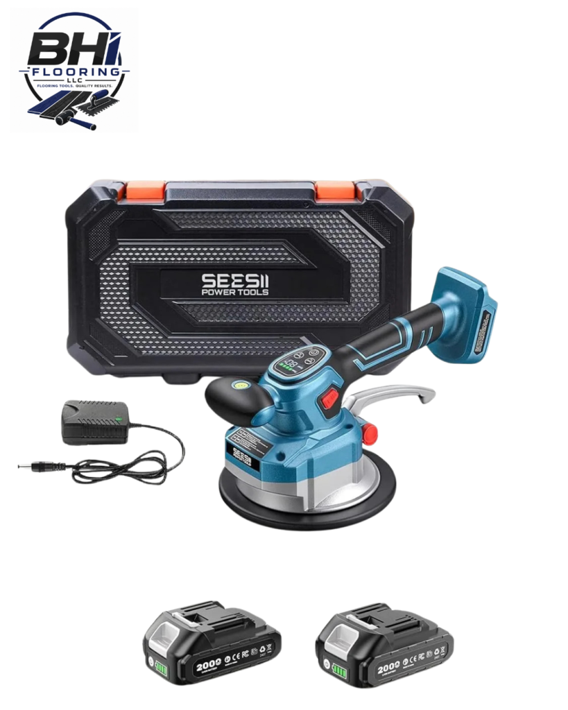 BHI Flooring SEESII Tile Vibration Tool 145mm cordless tile leveling machine